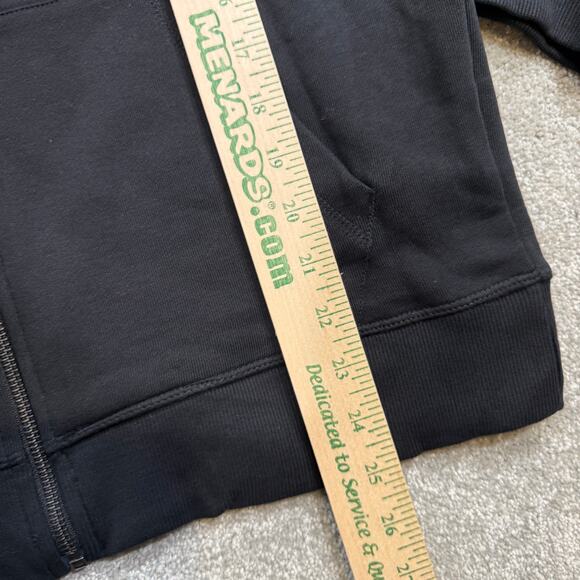 Pact NWT One For All Unisex Zip Hoodie Sweatshirt Black Sml Organic Sustainable - Picture 12 of 15